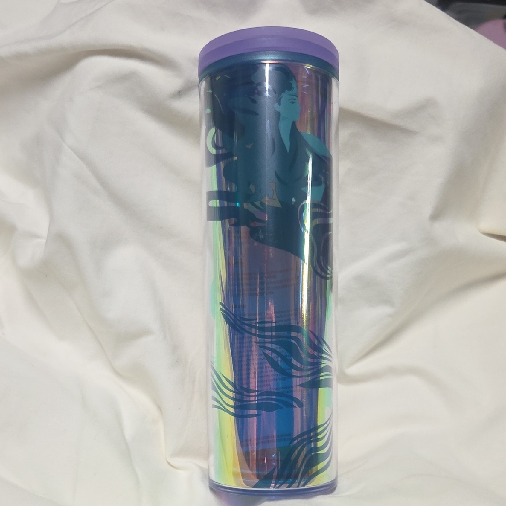 Starbucks Tumbler with Purple Base